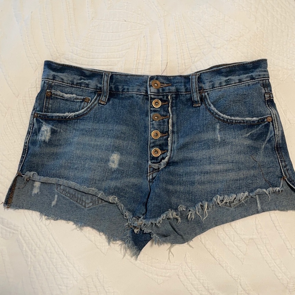 Free People Denim Shorts